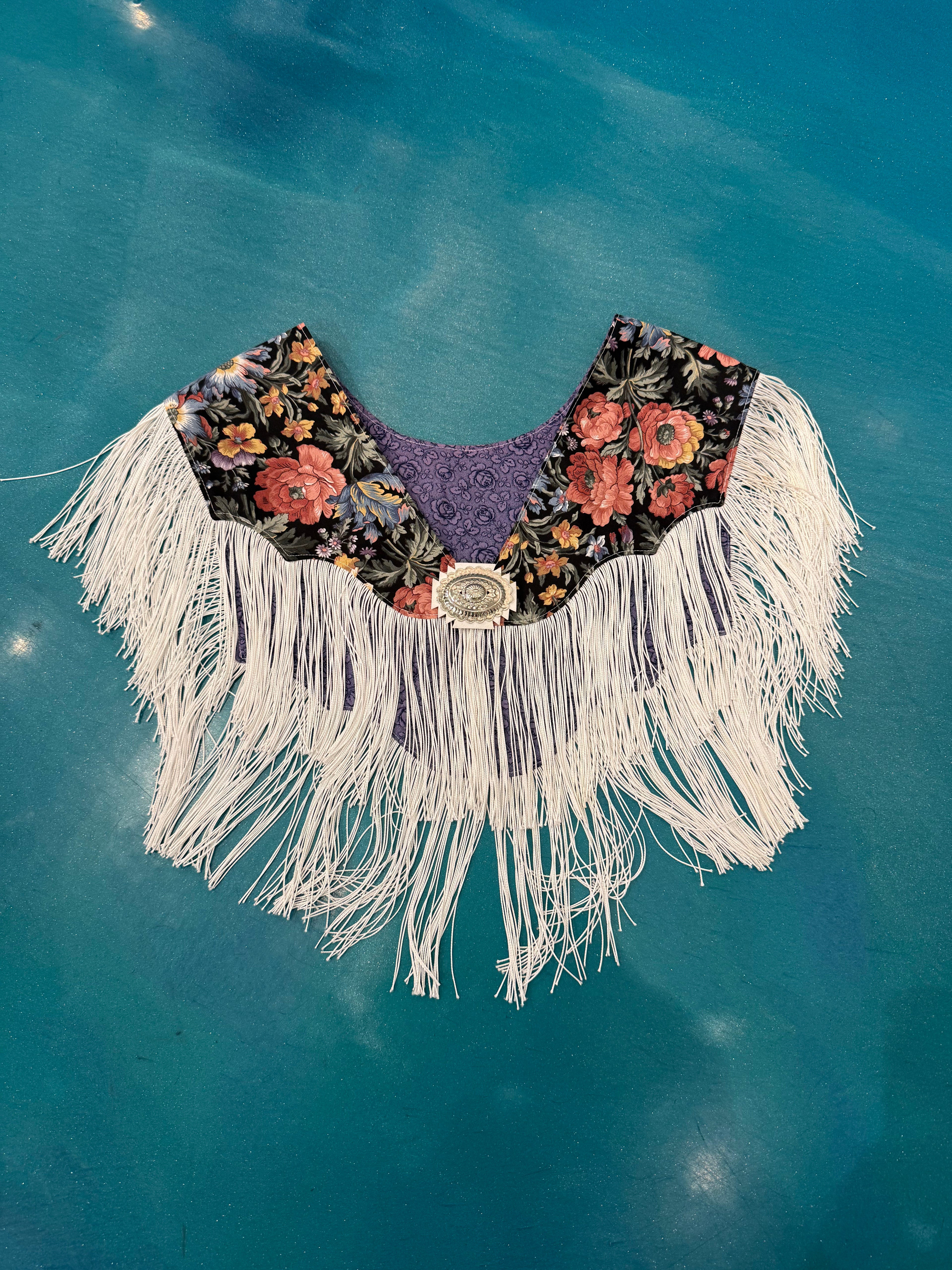 Vintage 1980s/1990s Western Fringe Collar