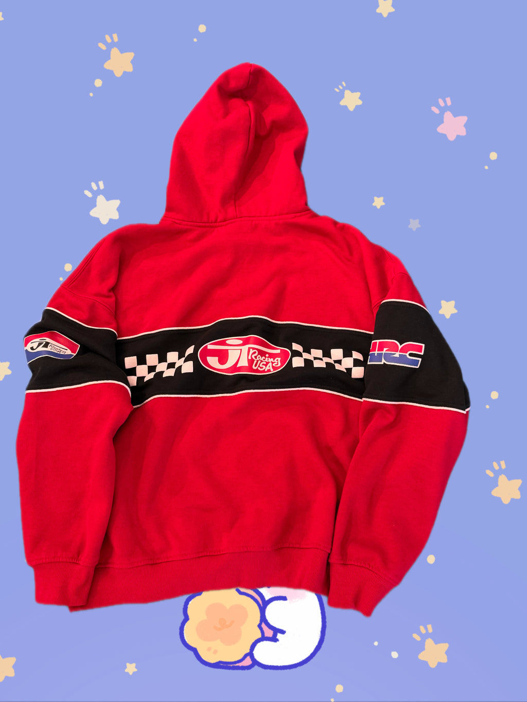JT Racing USA x Honda Racing Hoodie (XL)