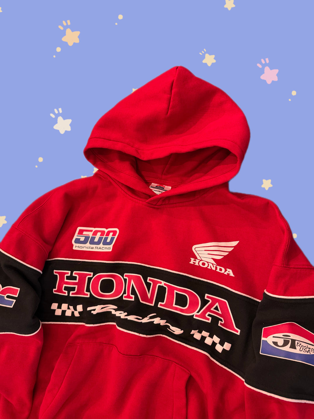 JT Racing USA x Honda Racing Hoodie (XL)