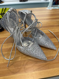 Silver Rhinestone Heels (7)