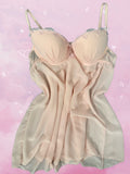 Pink Babydoll Dress (L)