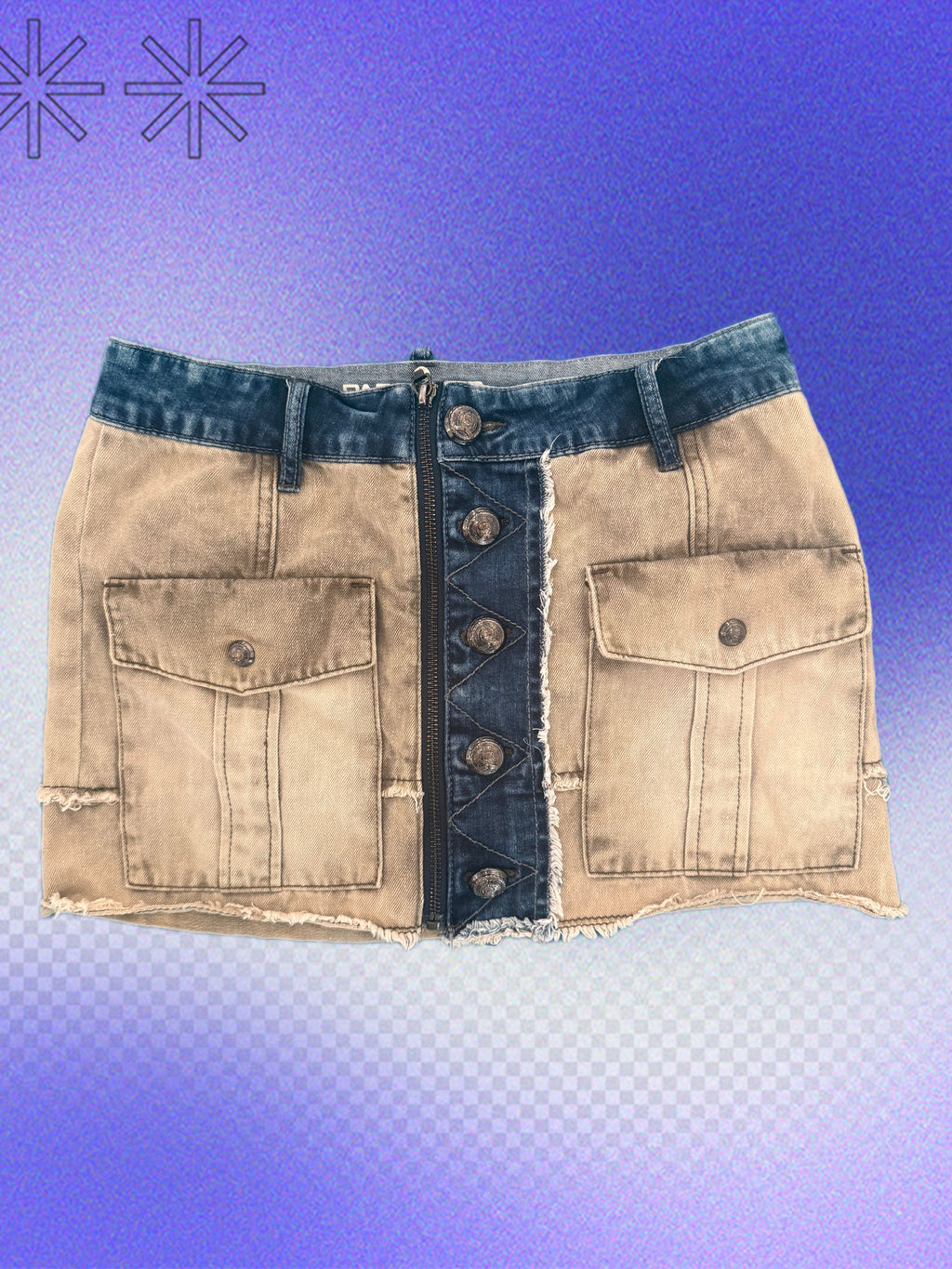 Y2K 2000’s Parasuco Denim Skirt
