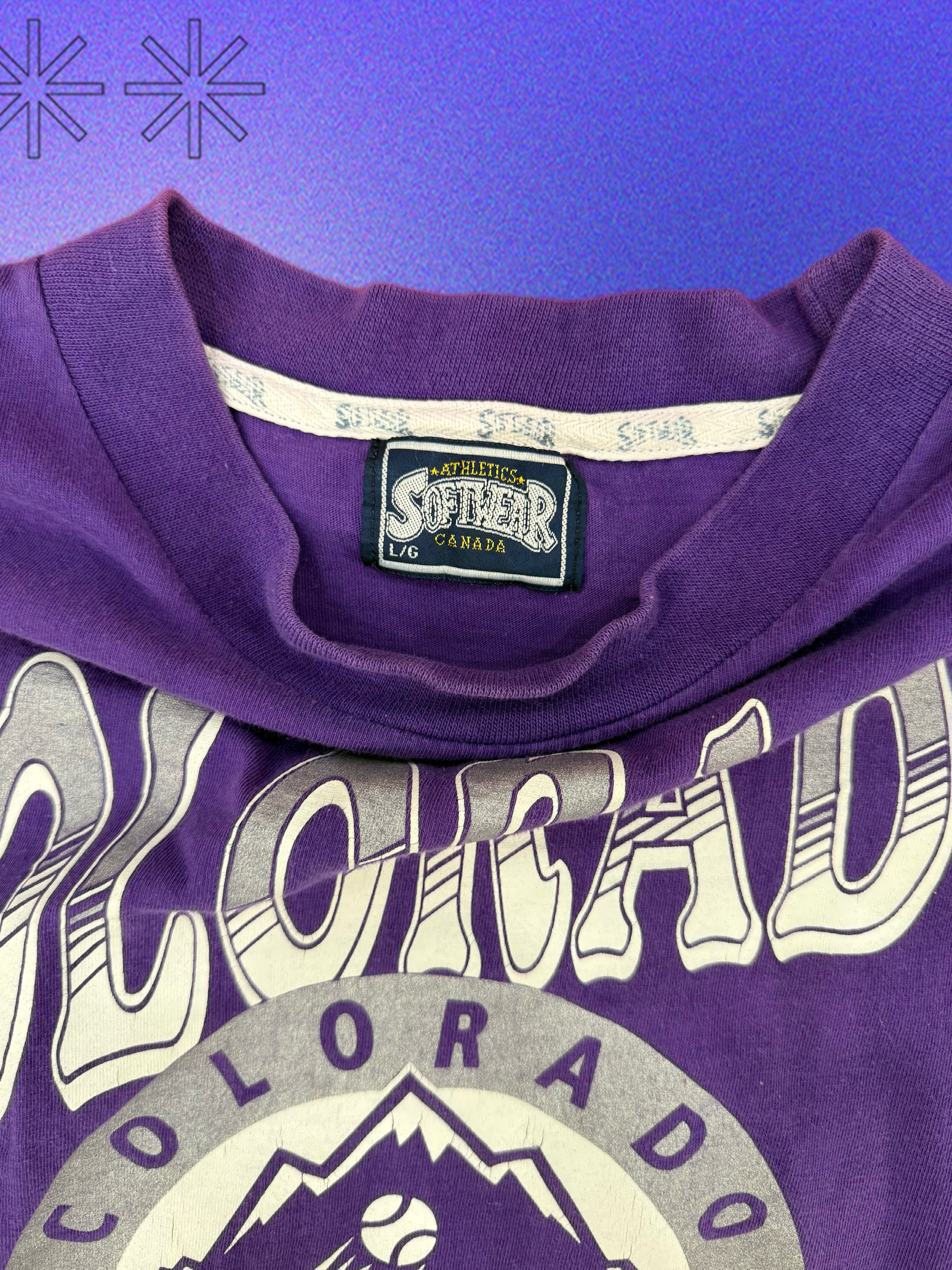 Vintage 1992 Colorado Rockies MLB Tee