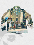 Vintage Nicole Taylor Silk Beaded Blouse (S)