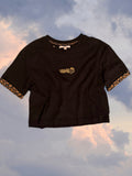 Cropped Vans Cheetah Tee (S)