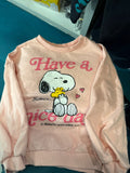 Peanuts Baby Pink Longsleeve