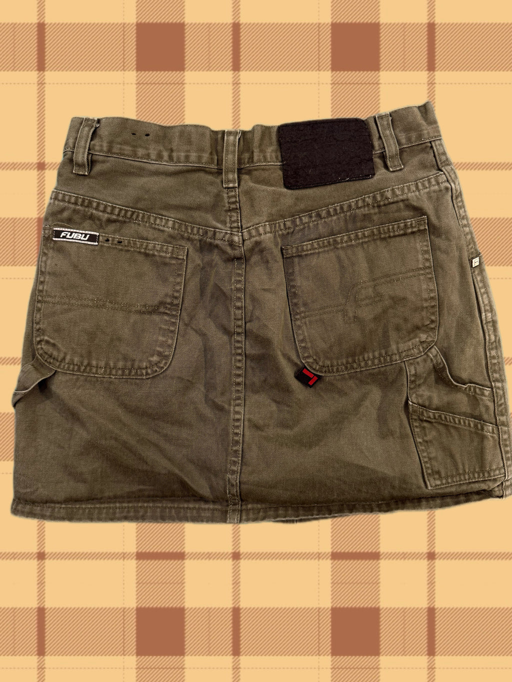 Vintage Y2K Fubu Cargo Skirt