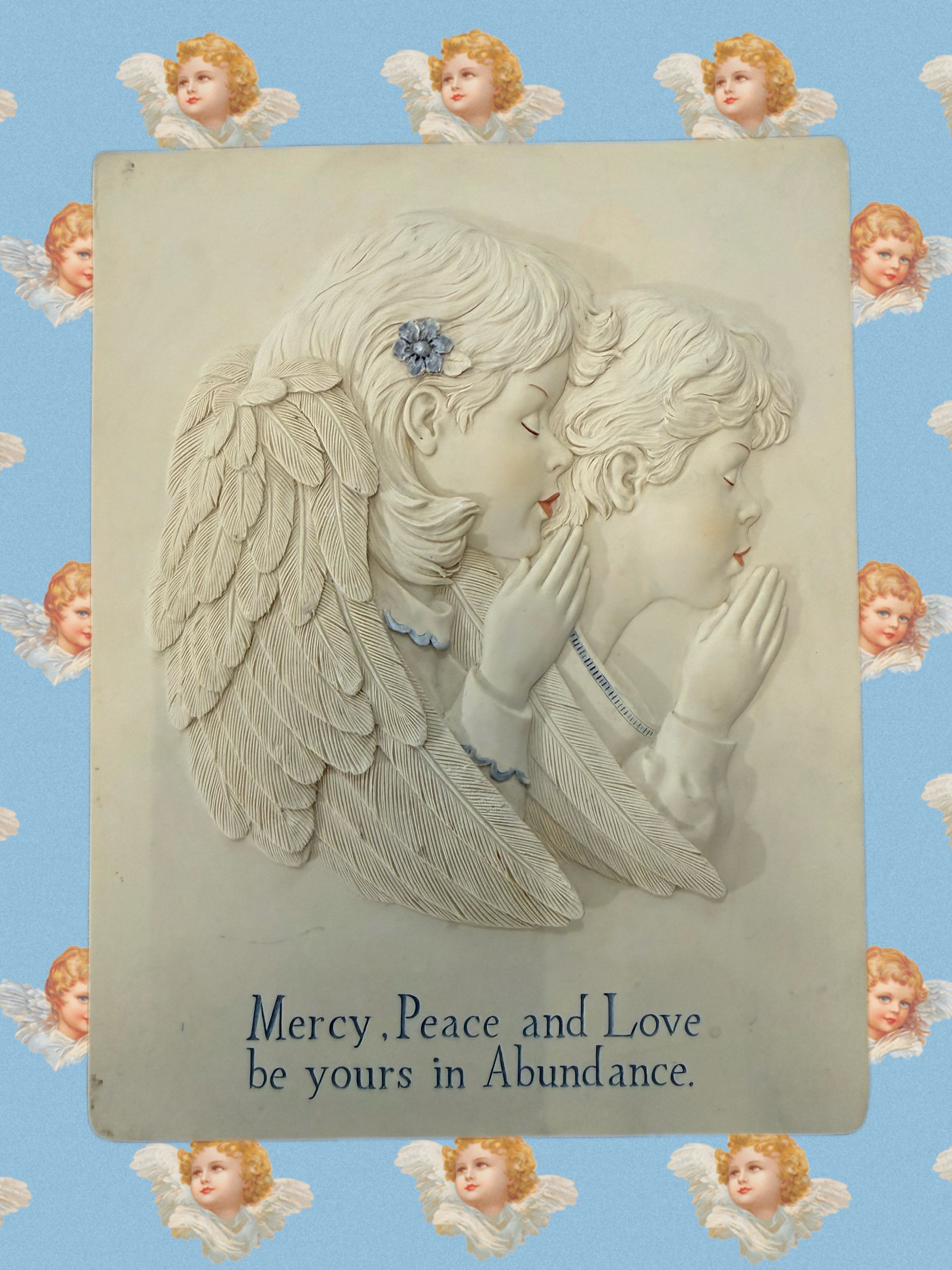 1990’s Angel Wall Plaque