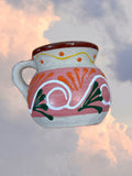 Hand Painted Clay Pottery Piece